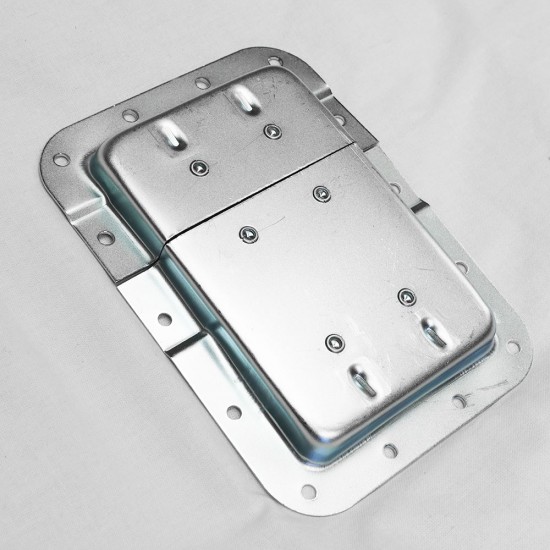 H4100 Hinge, large, recessed with lid-stop