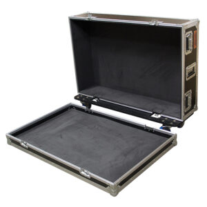 Mixer Case with Castor Board; Internal Width 1100mm; Excluding Foam Fit-out - Black