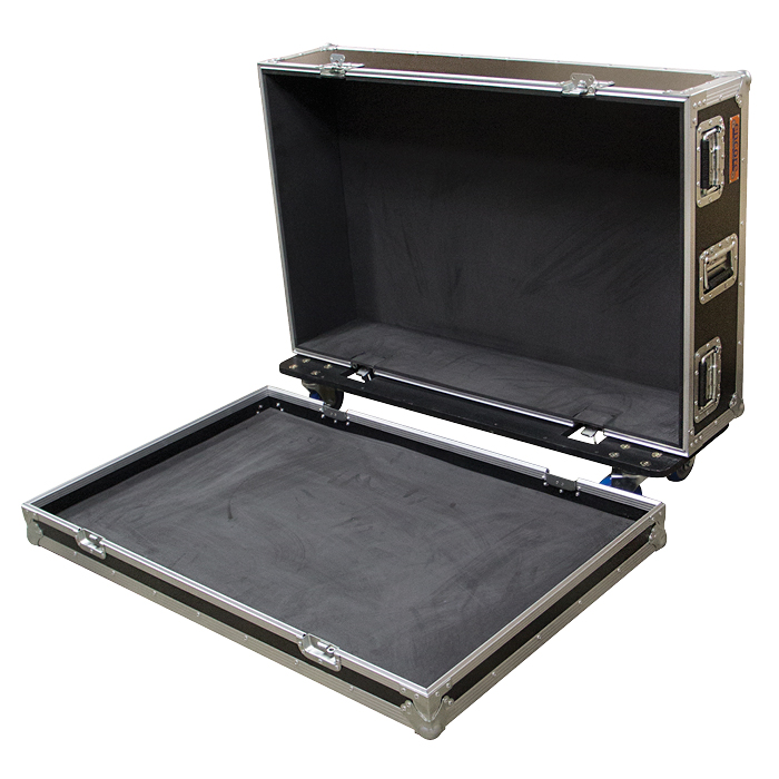 Mixer Case with Castor Board; Internal Width 1100mm; Excluding Foam Fit-out - Black