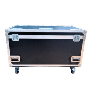 Large Cable Packer 1200mmL x 582mmD x 760mmH OD - Black; Multiple Position Slide-in Dividers 375mmH; Lift-out Tray 760mmL x 527mmD x 150mmH OD