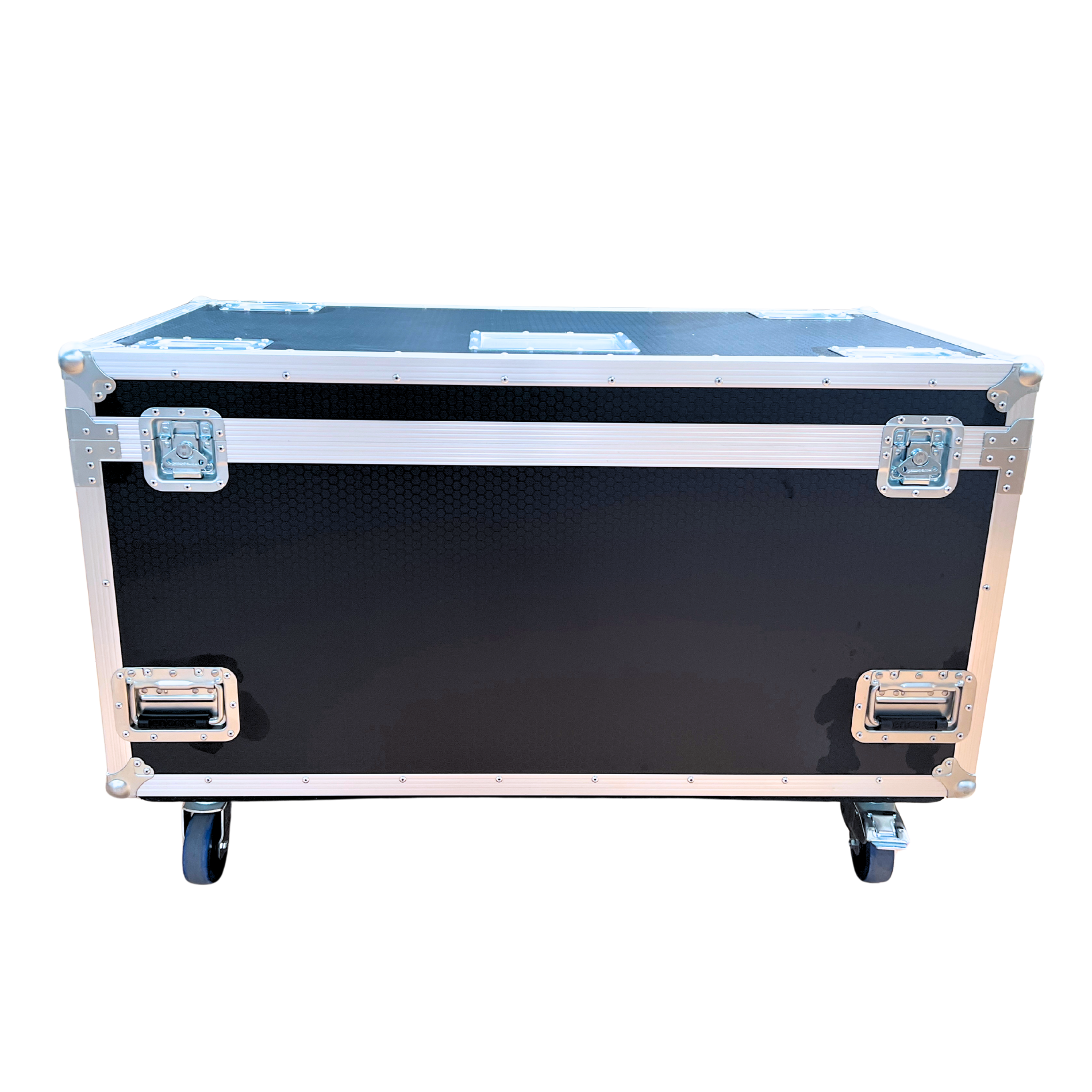 Large Cable Packer 1200mmL x 582mmD x 760mmH OD - Black; Multiple Position Slide-in Dividers 375mmH; Lift-out Tray 760mmL x 527mmD x 150mmH OD