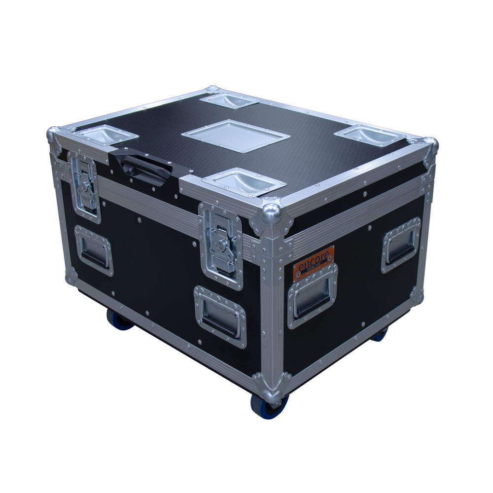 8 Unit LED Par 7 Road Case - Black (suits LED Par Quad 7,FusionPAR Q VII, FusionPAR H VII) - Image 2