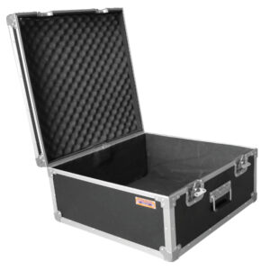 LCD Monitor Carry Case 585mm x 595mmD x 290mmH with Easy-Cut Foam Inserts - Black