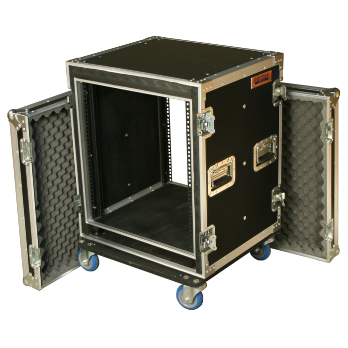 12RU Anti-Shock Rack Mount Case; 625mmD