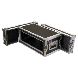 3RU Anti-Shock Rack Mount Case; 400mmD