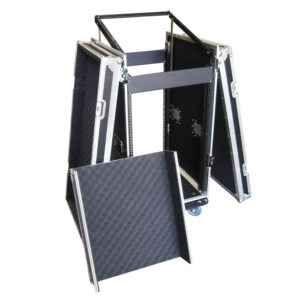 16RU Combo Rack Mount Case; 12RU Top