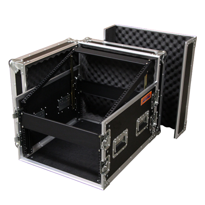 6RU Combo Rack Mount Case;12RU Top