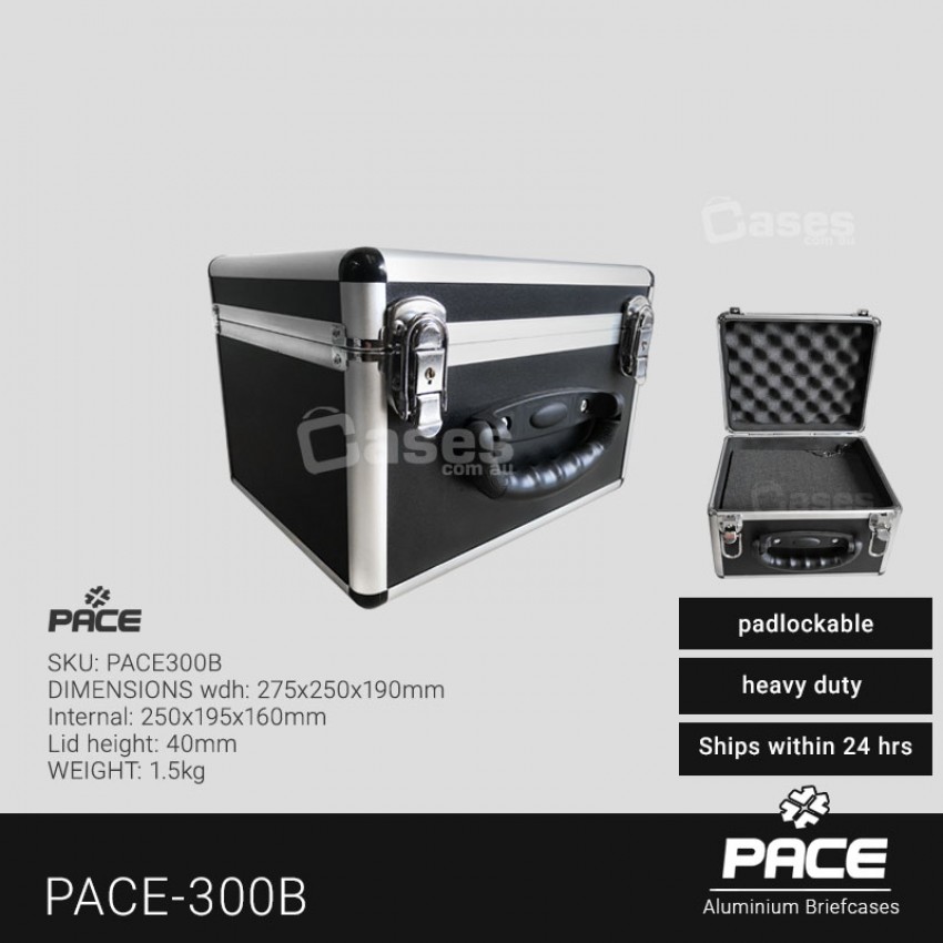 Pace 300B Briefcase 275 x 250 x 190mm