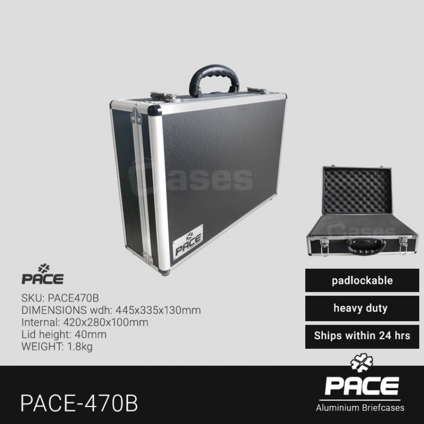 PACE-470B Briefcase 445 x 335 x 130mm