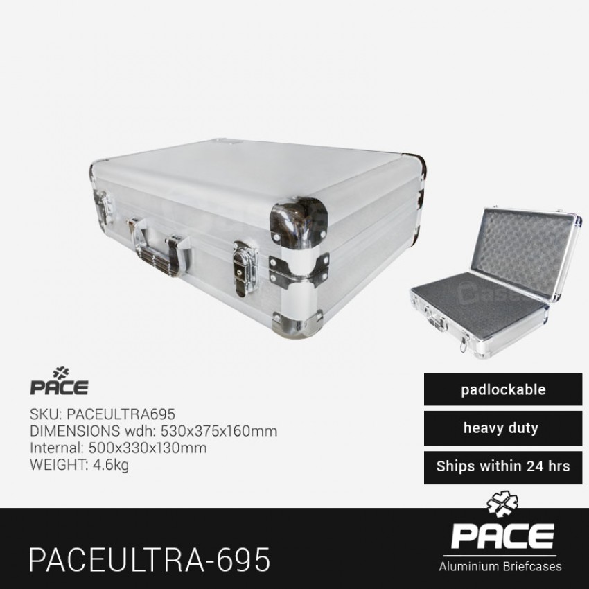 PACE-Ultra-695 Briefcase 530 x 375 x 160mm