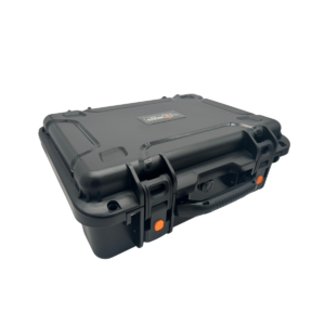 Bravo Mick BV-463718 IP67 waterproof hard equipment case with Pick & Pluck foam – Angled view
